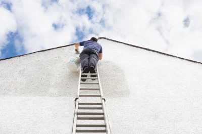 Peinture extérieure à Amanzé — façades et ravalement